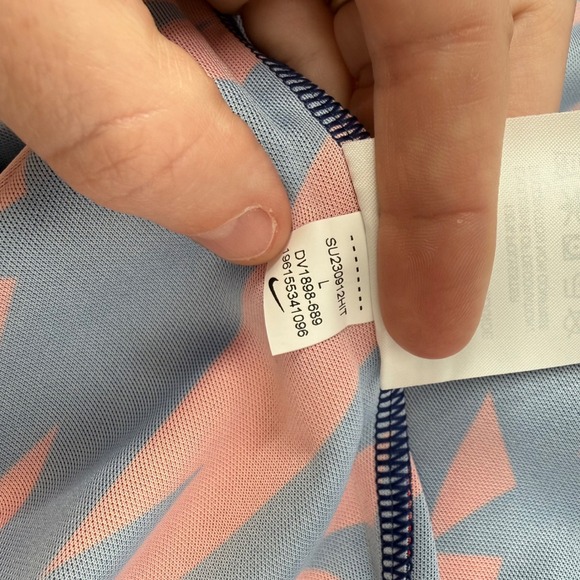 Nike Kids Large USA Soccer USWNT Pre-Match Jersey Navy Red DV1898-689 NEW - Picture 7 of 9